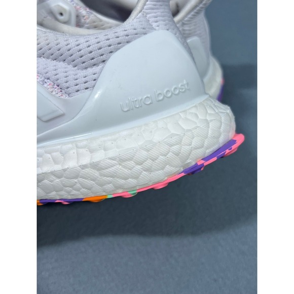 Adidas Ultraboost DNA 5.0 White Multi Color Running Shoes FV488C Women's 6‎ - Picture 4 of 6